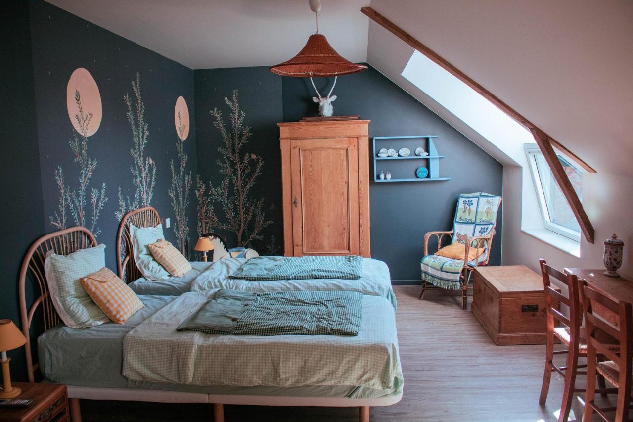 Bed and Breakfast Les Jardins De Nanine Lapleau Экстерьер фото