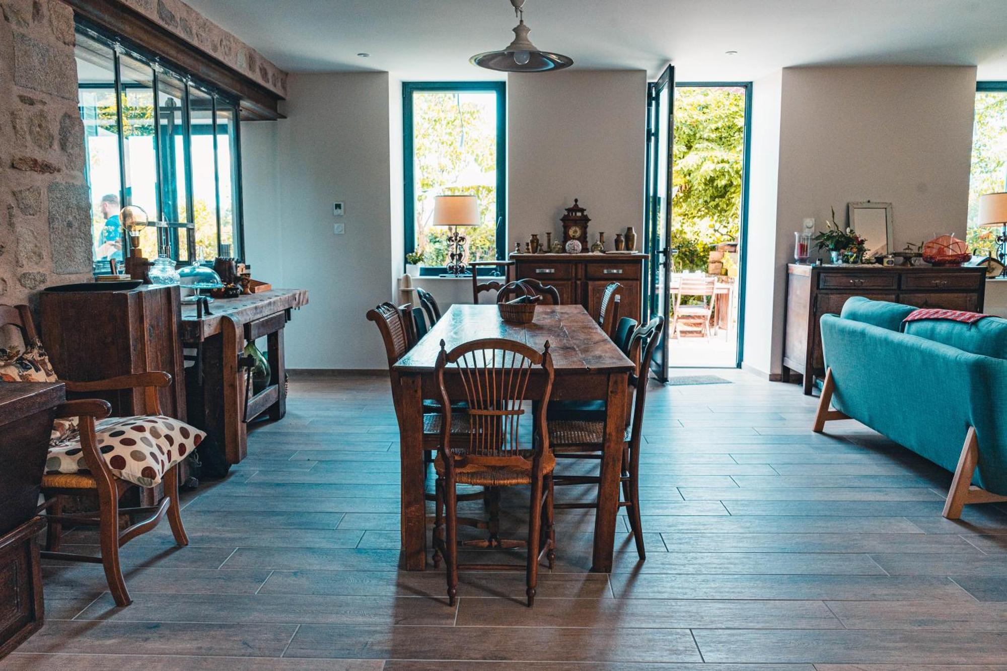 Bed and Breakfast Les Jardins De Nanine Lapleau Экстерьер фото
