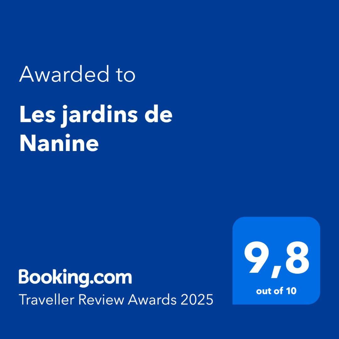 Bed and Breakfast Les Jardins De Nanine Lapleau Экстерьер фото
